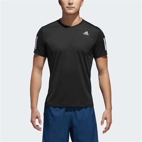 adidas t shirt schriftzug running schwarz herren